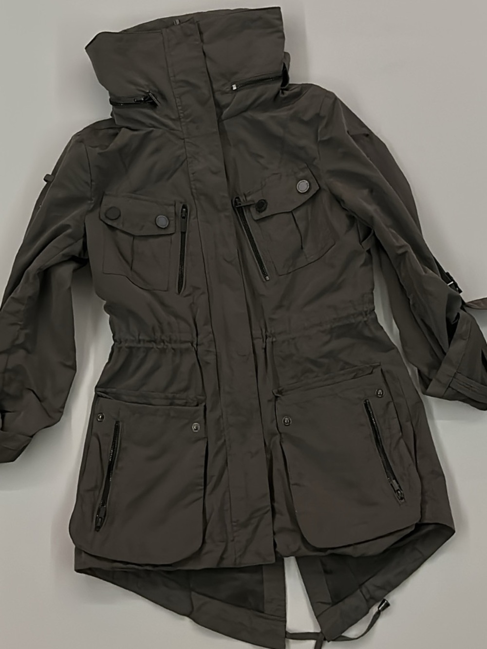 BCBGMaxAzria Olive Utility Jacket